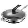 Zhi Shi 316 Stainless Steel Double-Sided Honeycomb Wok