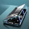 For VIVO IQOO Z10 Turbo Pro Double Sided Magnetic Adsorption Metal Tempering Glass Protection Cover For Z10turbo