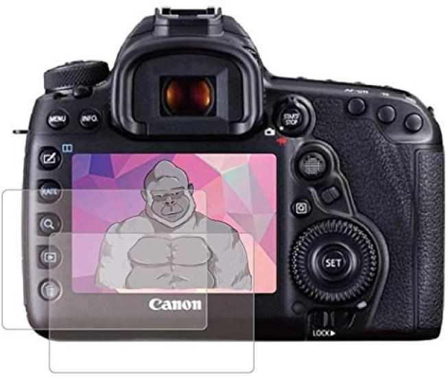 

Aohroar Tempered Glass Screen Protector for Canon EOS 5D Mark IV 5Ds sR 5DMark III Made in the USA with Gorilla Glass Smooth High and and Scratch