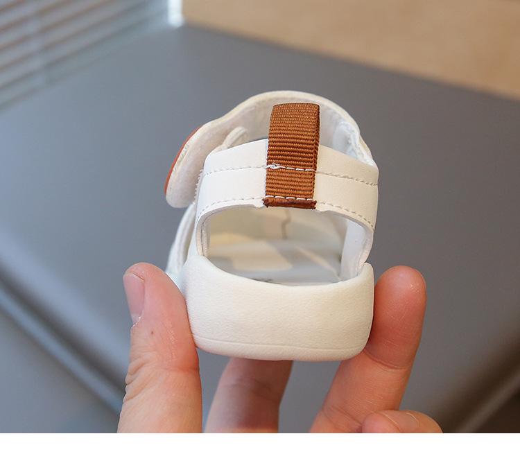 Infant Non-Slip Mesh Sandals for 0-2 Years, Soft Sole Summer Shoes for Boys & Girls