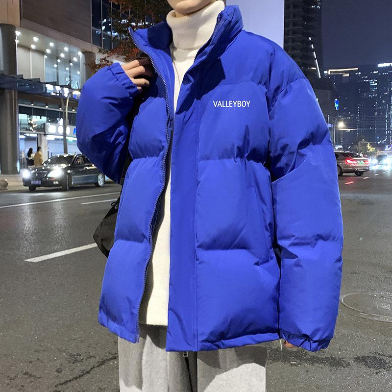 Men's Plus Size Hooded Down Puffer Jacket - Thick, Warm, and Versatile Winter Coat for Couples and Students