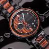Fashion Watches Mens Quartz Analog Watch Timer Chronograph Wristwatch Male Date Waterproof Present for Him