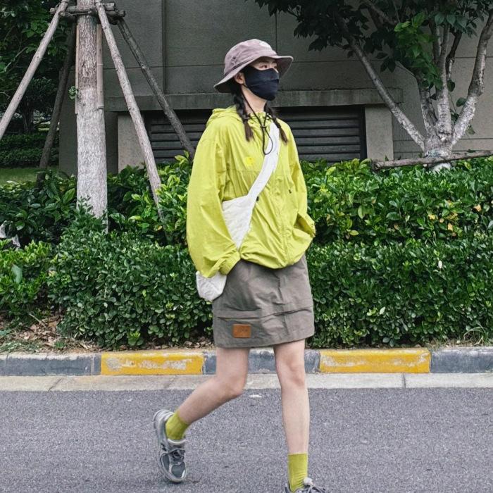 

Sunscreen clothing women s 2025 new summer thin jacket small breathable mountain outdoor sunscreen clothing woven elastane 2XL