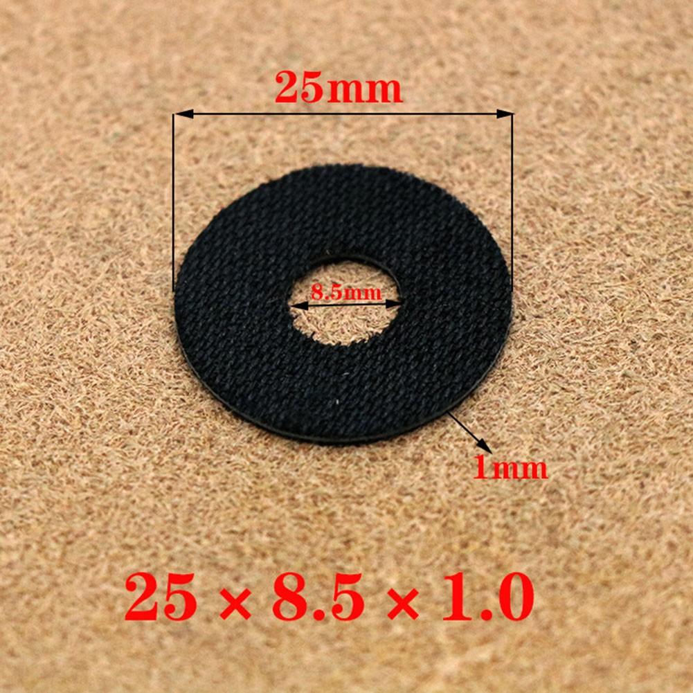 Rondella di trascinamento in fibra di carbonio prodotta con precisione per mulinello da baitcasting a tamburo, spessore 1 mm