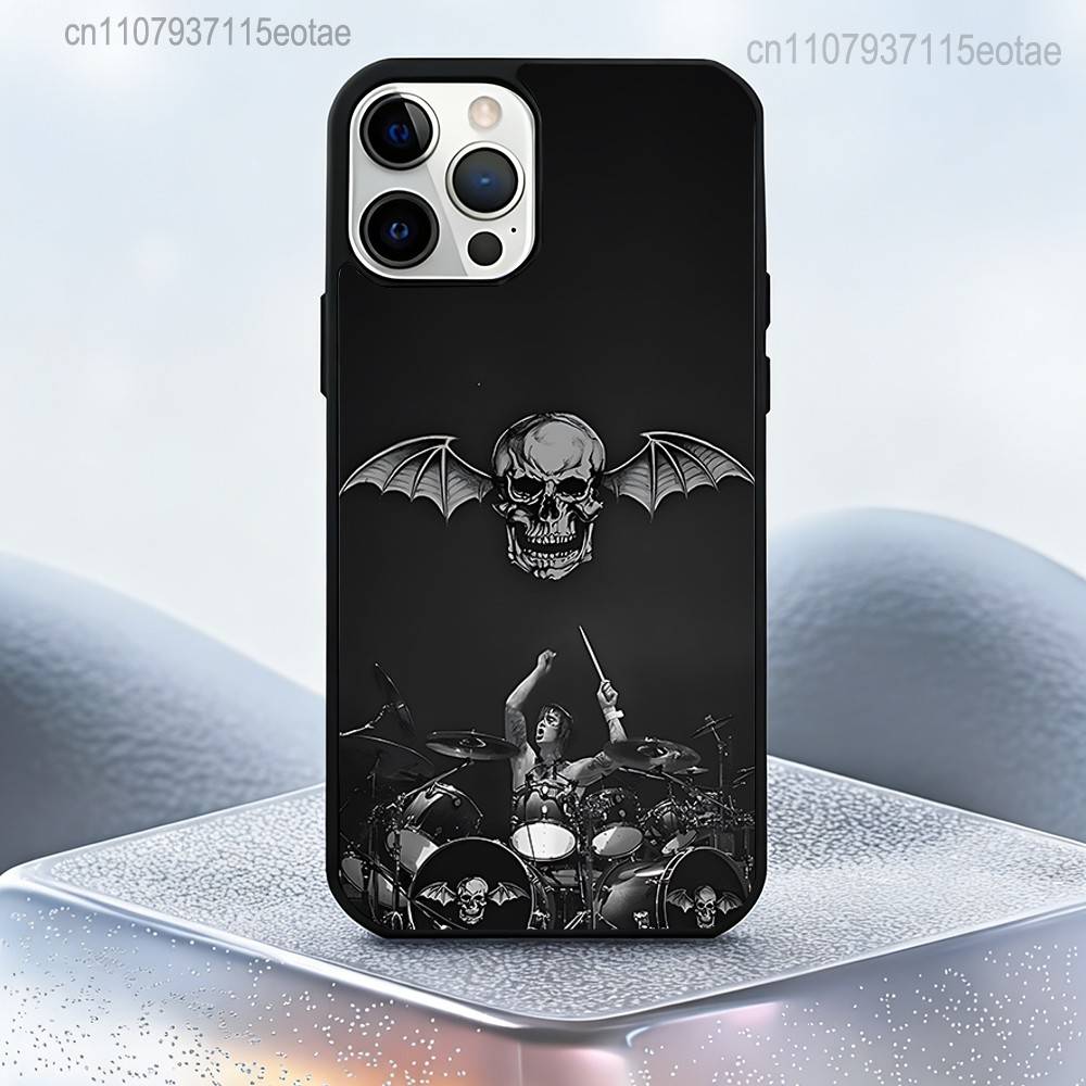 Avenged S-Sevenfold A7X Band  For IPhone 17,16,15,14,13,12,11,Pro,Max,Plus,Mini,SE4,E Protective Magnetic Case Cover