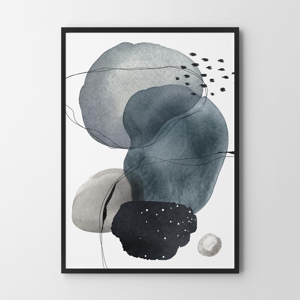 Poster Abstract Watercolor