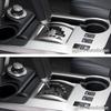 Compatible with Carbon Fiber Center Control Gear Shift Panel Trim Cover Interior Accessories for Toyota 4Runner SUV 2010-2024(1PCS Black)