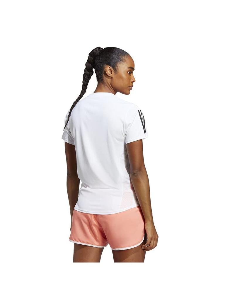 Adidas Running Manches Courtes Own the Run Manches Courtes BSO30 Blanc S T-Shirt T-Shirt Femme (IC5189)