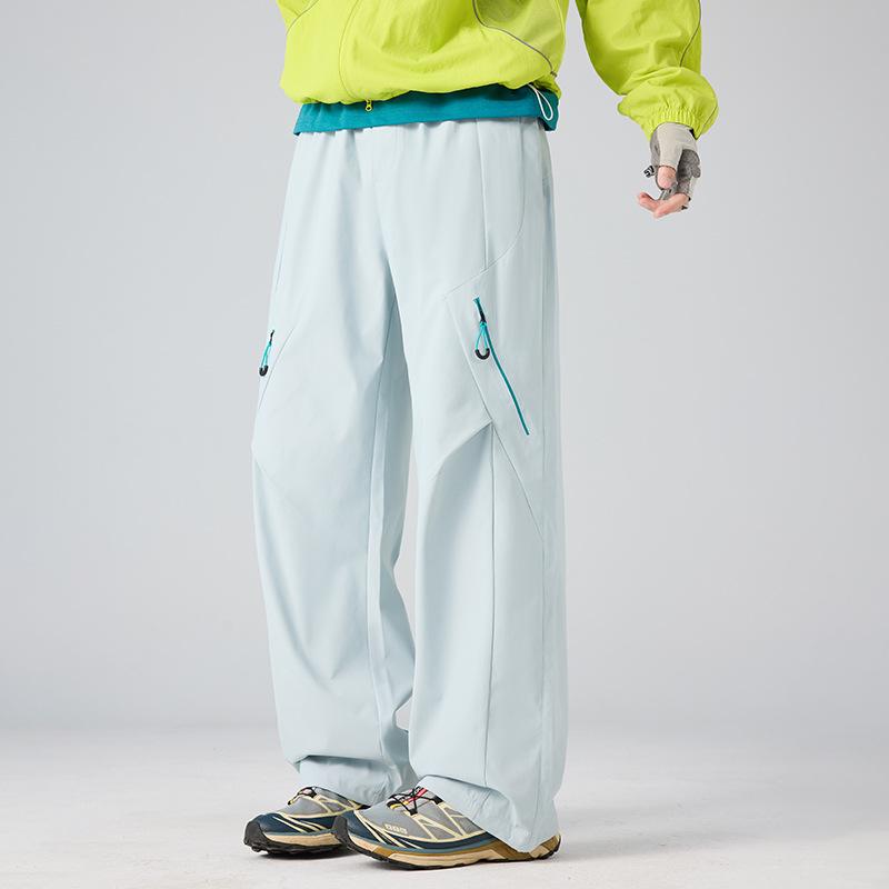 Unisex Quick-Drying Mountain-Style Outdoor Pants – Lightweight, Waterproof, Spring/Summer Casual Wear for Work or Sports