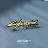 Broche Periférico Cyberpunk 2077 Personalidade Criativa Acessórios de Mochila Emblema Punk Periférico Presentes