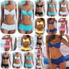 Elegant Solid Color Bikini For Women Sexy Backless Swimsuit With Underwire