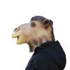 Maschera di Cammello Divertente Accessorio per Costume Testa di Animale in Lattice Per Feste e Festival