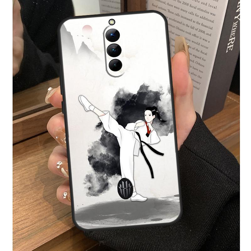 Kung Fu Taekwondo Karate Case For Nubia Red Magic 8S 9S Pro Plus 6S 7S 6 7 Pro 6R 5G RedMagic 9 8 10 Pro Plus Coque
