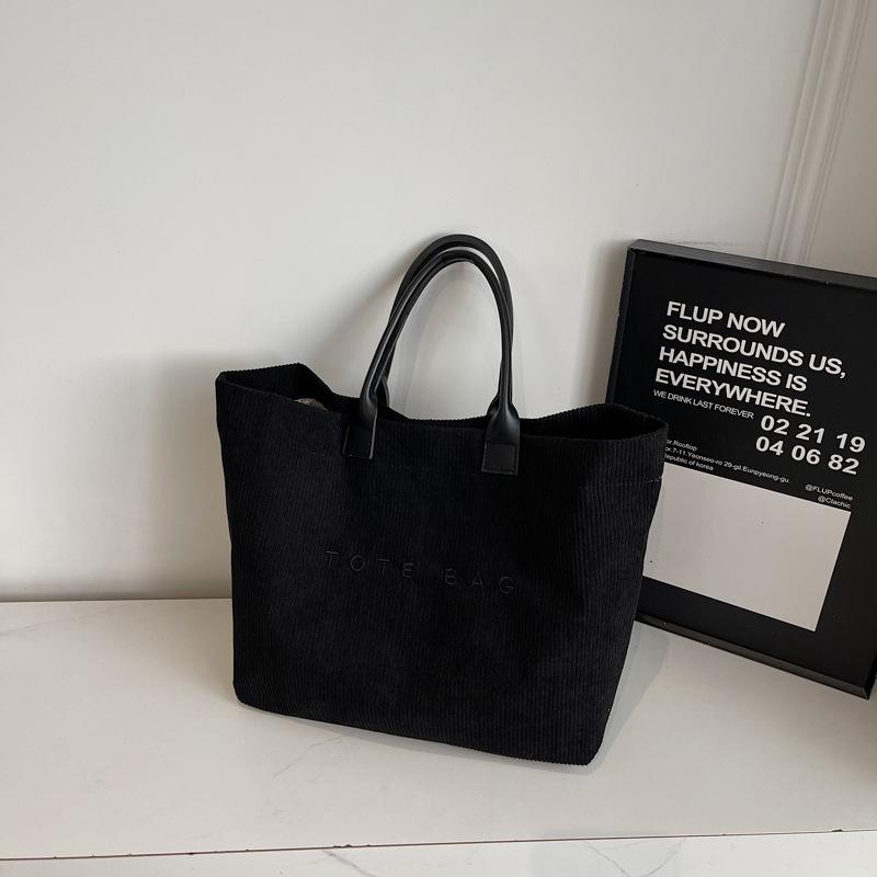 Vintage Stylish Tote Bag Lightweight Spacious Casual and Minimalist Commuting Bag for Women Office Work Daily Use Shoulder Bags