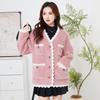 Chic Pure Wool Color Block Coat