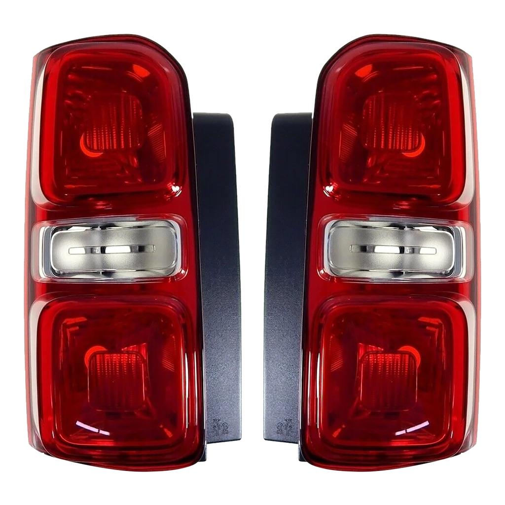 Left+Right Rear Tail Light Halogen 9808243180 9808243182 For Peugeot Expert/ Traveller 2016-2021