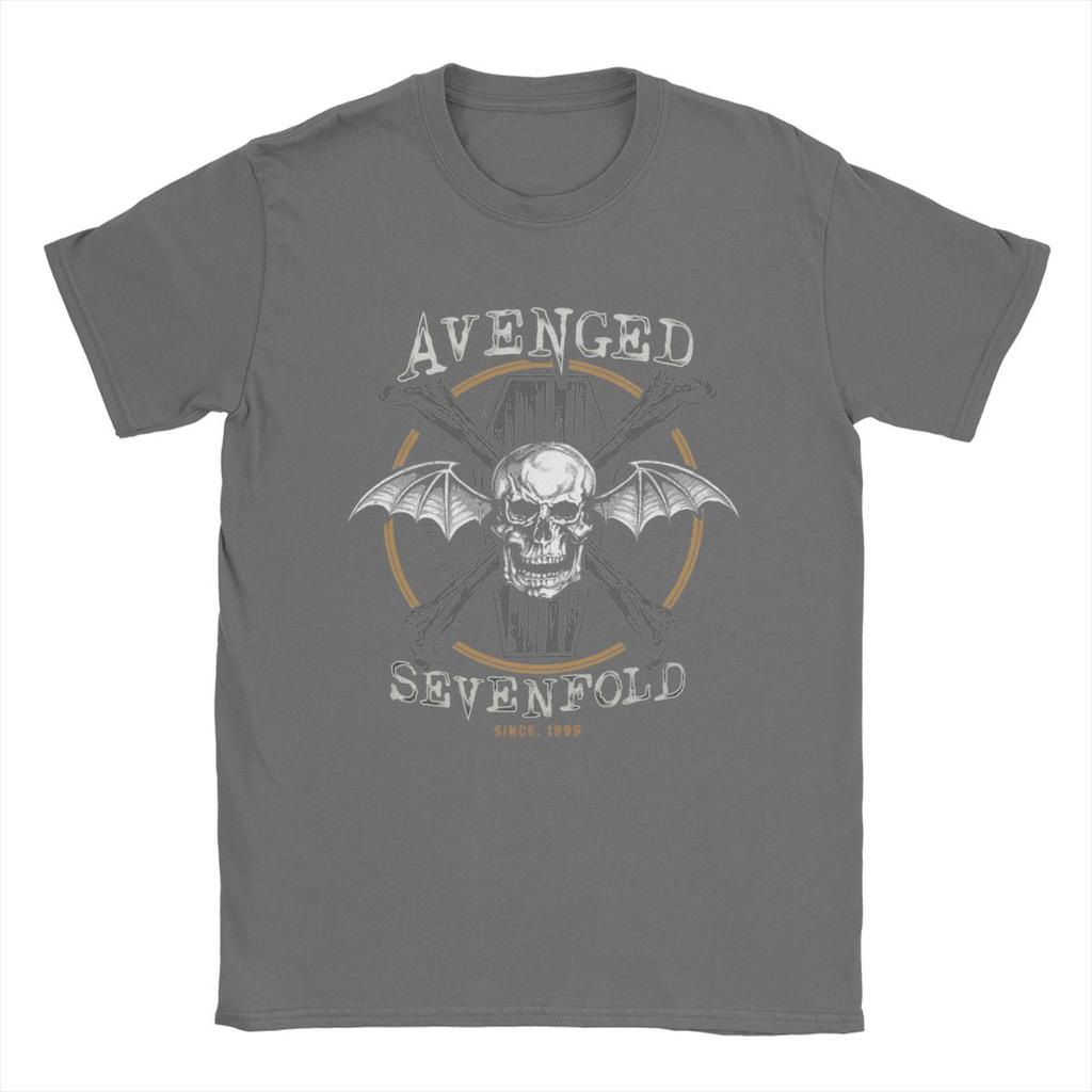 Tricouri Bărbați Avenged Sevenfold Awesome Tricouri din Bumbac Pur Mânecă Scurtă Tricou Gât Rotund Îmbrăcăminte Vară