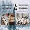 Magnetic Firewood Cutting Rod Quick Length Adjustable Logging Measure Tool Stick