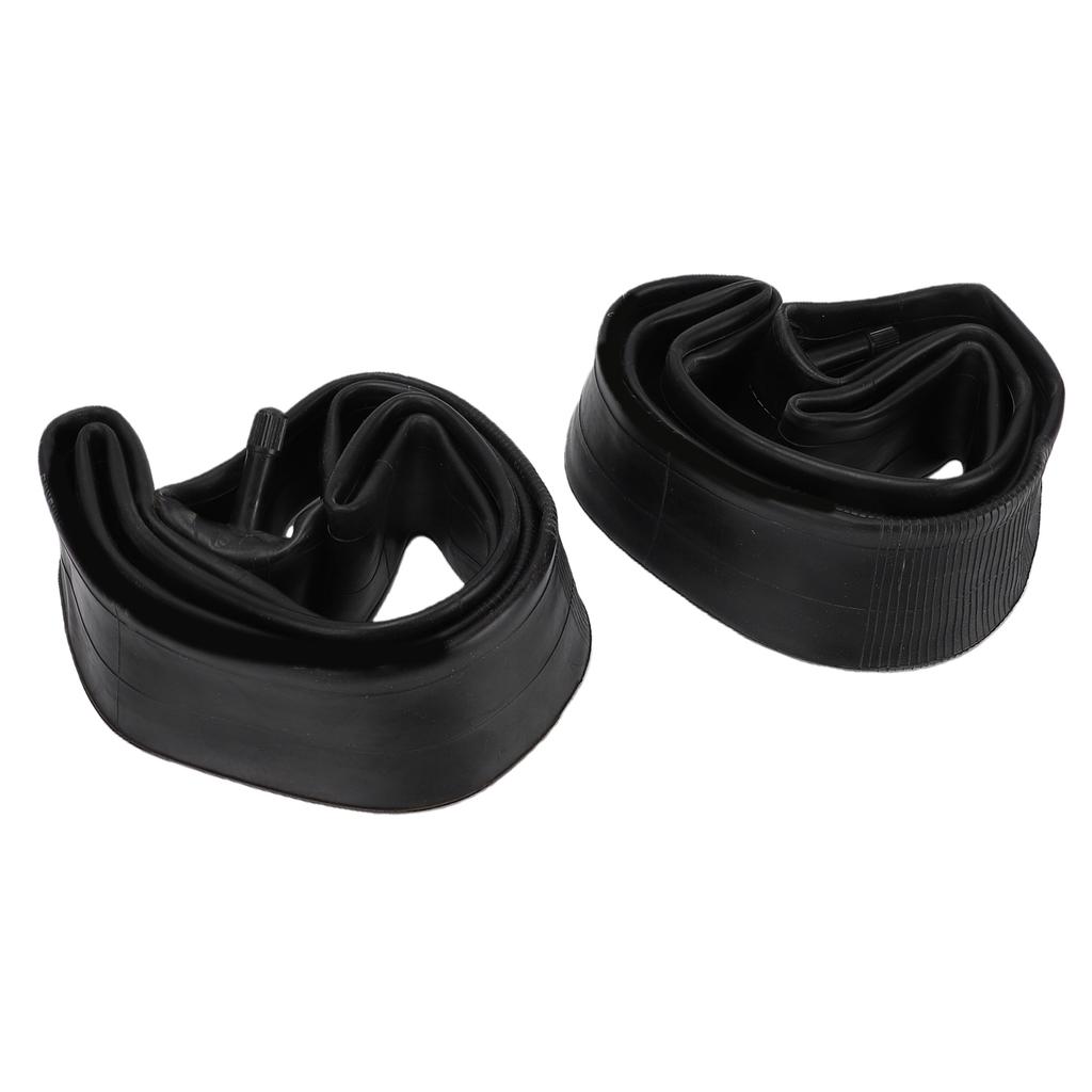 2PCS 26x2.125 2.35 Bike Tube Thickened Rubber Bike Inner Tube for Kids Bikes Balance Bikes