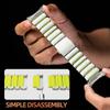 Armband+Hülle für Samsung Galaxy Watch Ultra 2025/7 ultra Edelstahl Gummiarmband Gehärtetes Glas Displayschutz Hülle aus Hart-PC
