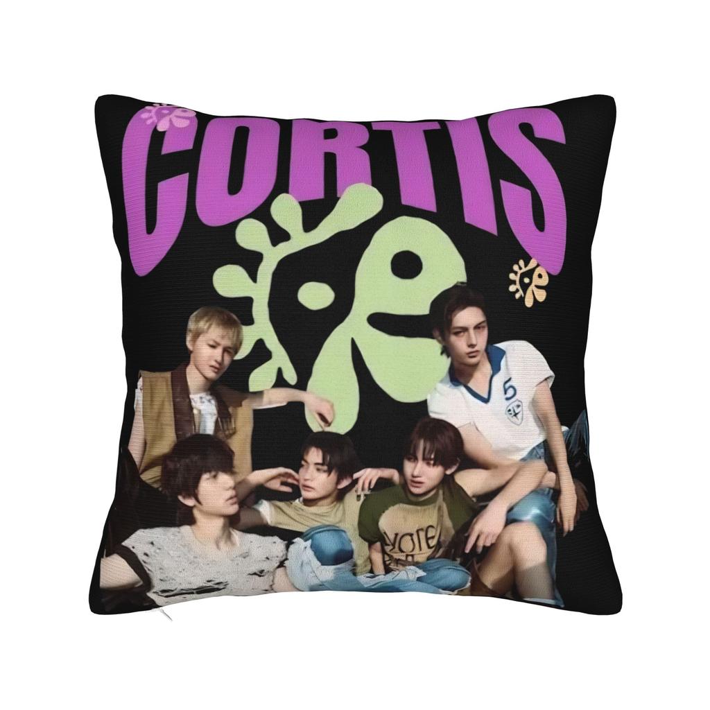 Dekorative Kissenhülle cortis kpop Boyband k-pop Merch Schlafzimmer Zierkissenhülle Quadratisch Mehrere Größen