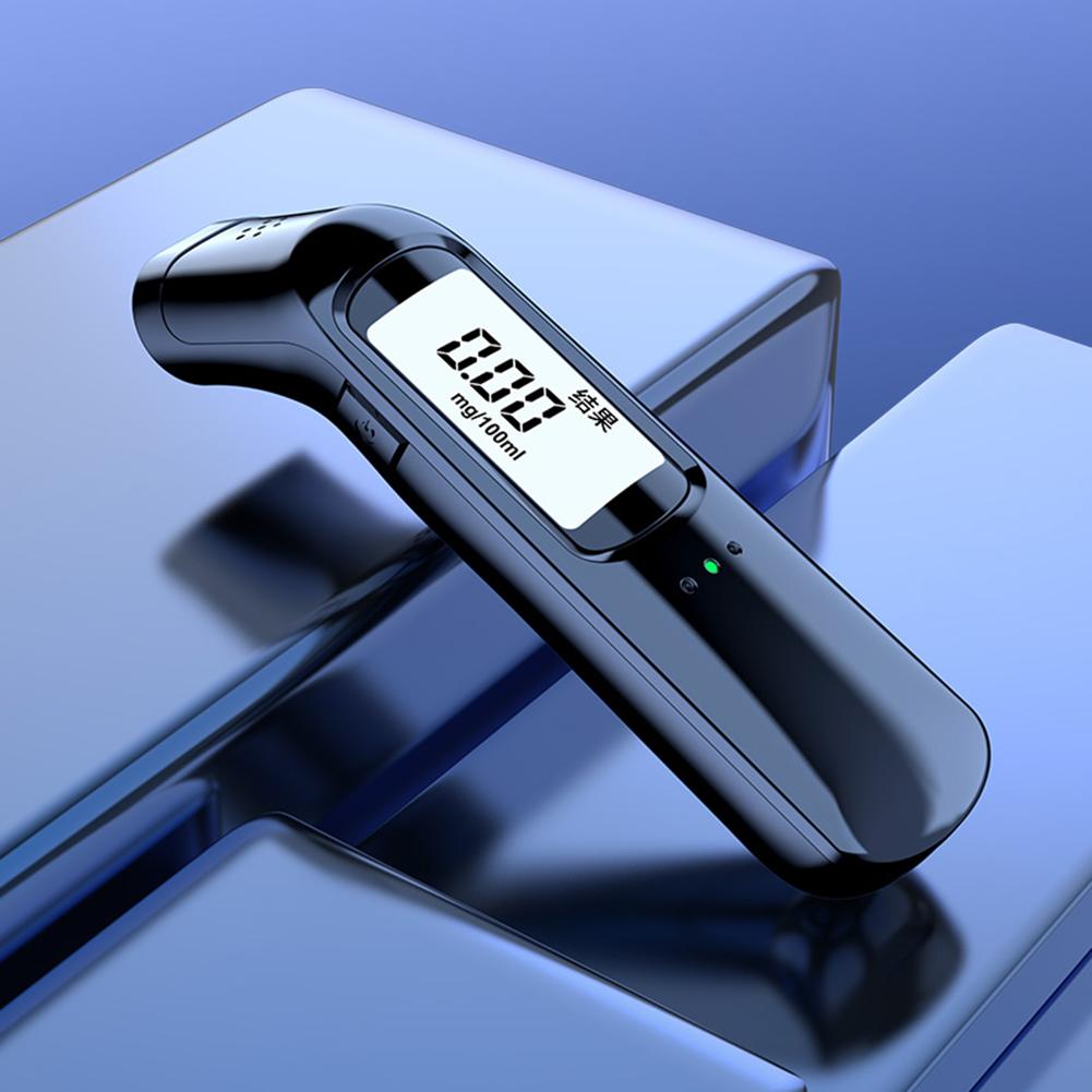Digital Alcohol Breath Tester Detector High Accuracy Portable Breathalyzer LCD Display for Personal & Professional Use