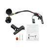 529004 American 7-Pin to 4-Pin Quick Connect Wiring Harness with Reverse and 12V Wires for Truck Trailers.