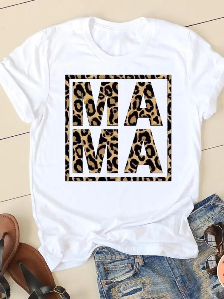 ZX TEE Sweet Love Mother Mama Mom Streetwear Fashion Girls T-Shirts Harajuku Clothes Short Sleeve Summer Tees Casual Female O-Neck Tops