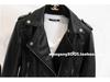 Chaqueta de Motociclista de Cuero PU Ajustada para Mujer Estilo Coreano 2025 - Corta, Versátil, Diseño de Solapa para Primavera/Otoño