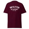 Welton Academy - Club der toten Dichter T-Shirt, Filmzitat-Parodie, Unisex