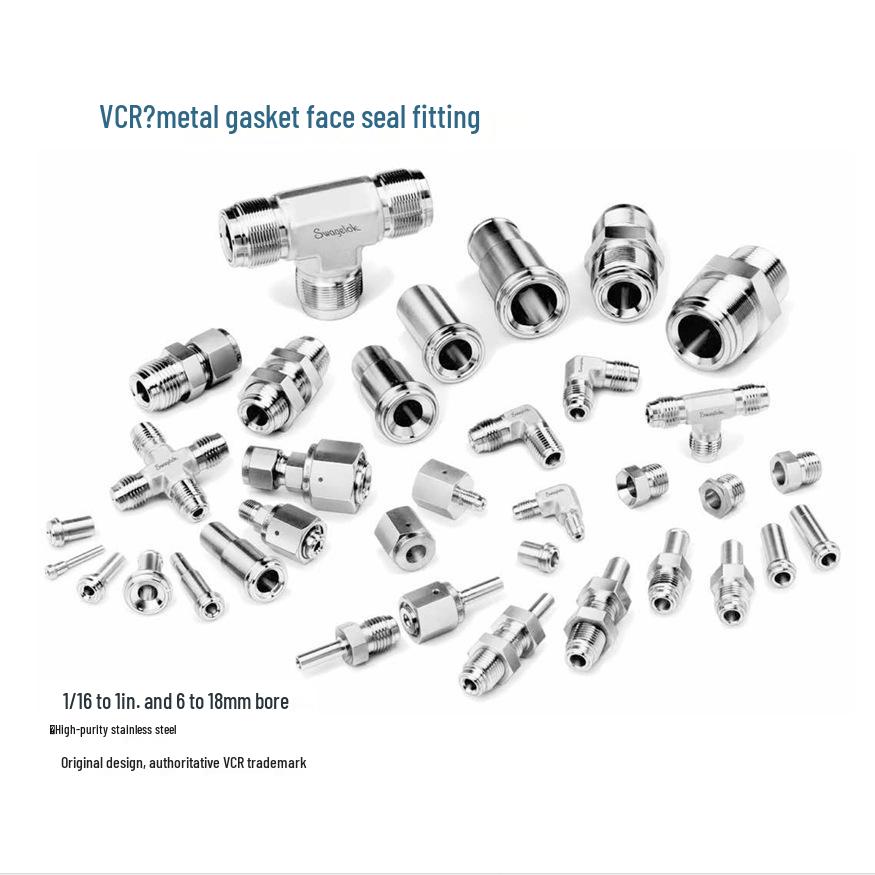 SS-4-VCR-1-00032 Swagelok 316 Stainless Steel VCR Face Seal Fitting
