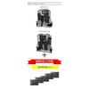 [Shinmen] S-AIR Mesh Vest with Cooling Packs 3014 (5 Cooling Packs Included) Heatstroke Prevention FROZEY Series F 6 Black