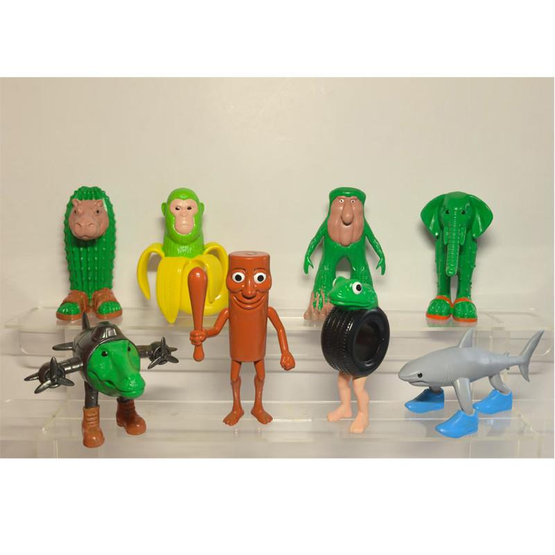 Tungtung Tung Sahur Tralalero Tralala Pvc Figurines Toy Parody Doll Models Game