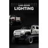 1/24 Land Range Rover Defender Alloy Pickup Car Model Diecasts Metal Off-road Vehicles Car Model Sound Light Childrens Toys Gift