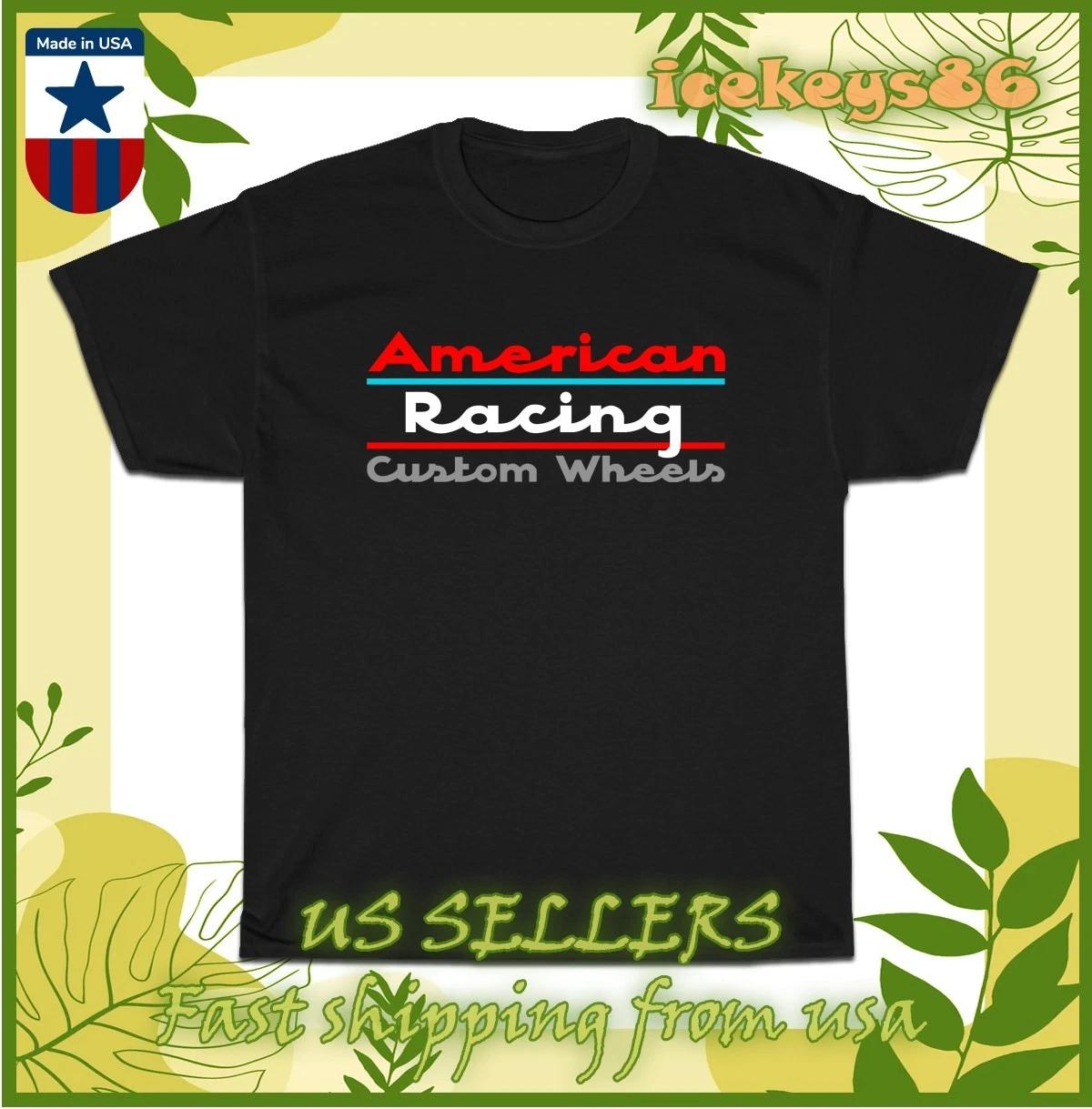 New American Racing Custom Wheels Logo Men s T-shirt American Size S-5XL T Shirt 2XL