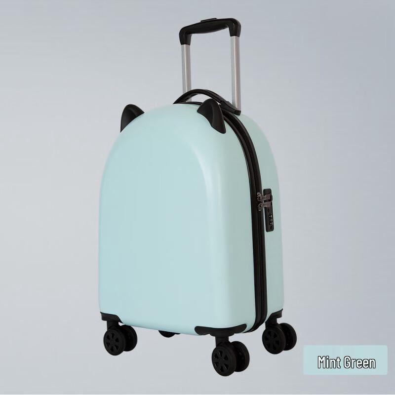 Qianlv Kids Cartoon Carry-On Luggage with Password Lock