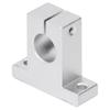 10 Stück SK16 Linear Motion Schienenstütze Aluminiumlegierung Linearwellenführungsbügel für Schienenzubehör