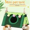 Small Pet Nest Felt Tent Rabbit Nest Hamster House Hamster Cage Large Guinea Pig Cage Guinea Pig Small Animal Bed Accessories
