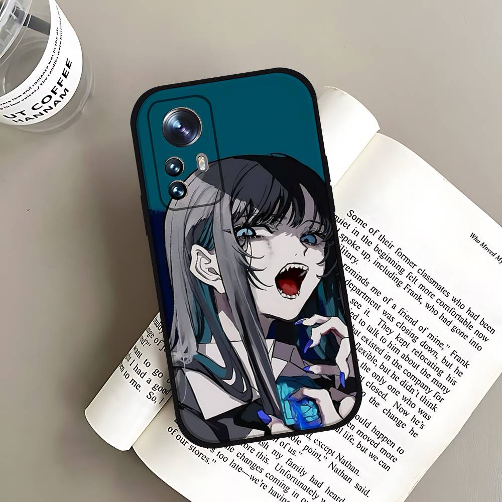 Idol A-Ado Phone Case For Xiaomi 11 12 Redmi Note 11 5G 8T 9A 9 10T Note 8 9 12SUltra Shockproof, Slim, Black,Case