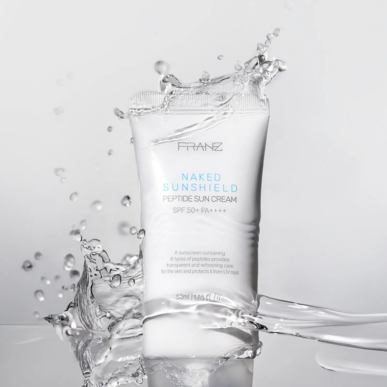 Franz Naked Sunshield Peptide Sun Cream 50ml 50ml