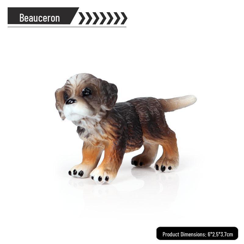 Realistic Children s Bernese Mountain Dog Toy Figure