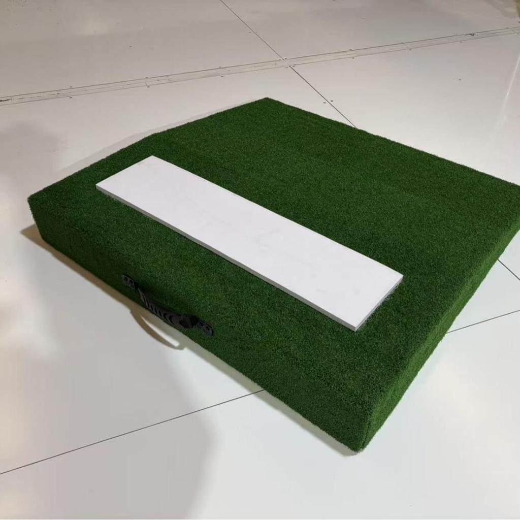 Baseball Pitching Mound Practical Indoor And Outdoor Training Aid With Handle Training Pitcher Mound Portable Professional