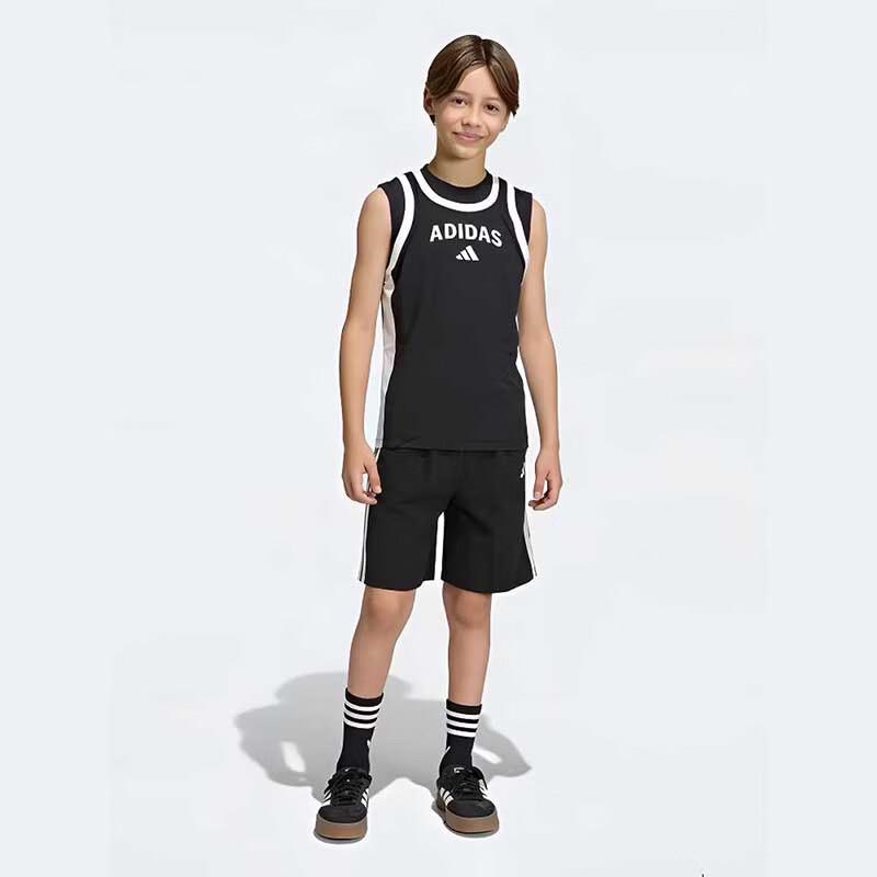 adidas Boys' Summer Basketball Vest & Shorts Set