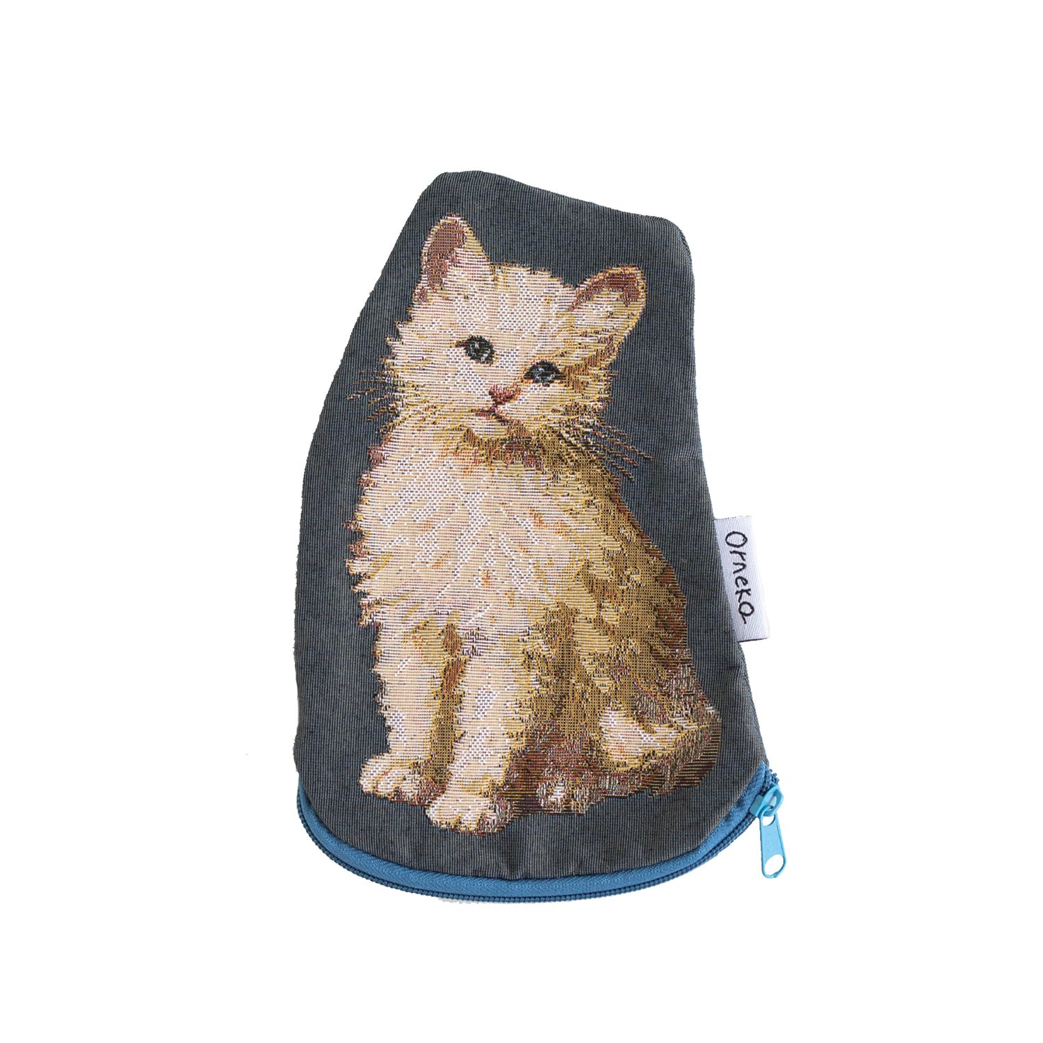 

Kitten PouchWhite Kitten (Blue)