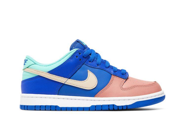 Kids' Sneakers Nike Dunk Low Salmon Toe (GS) Game Royal/Sail-Salmon-Light Menta