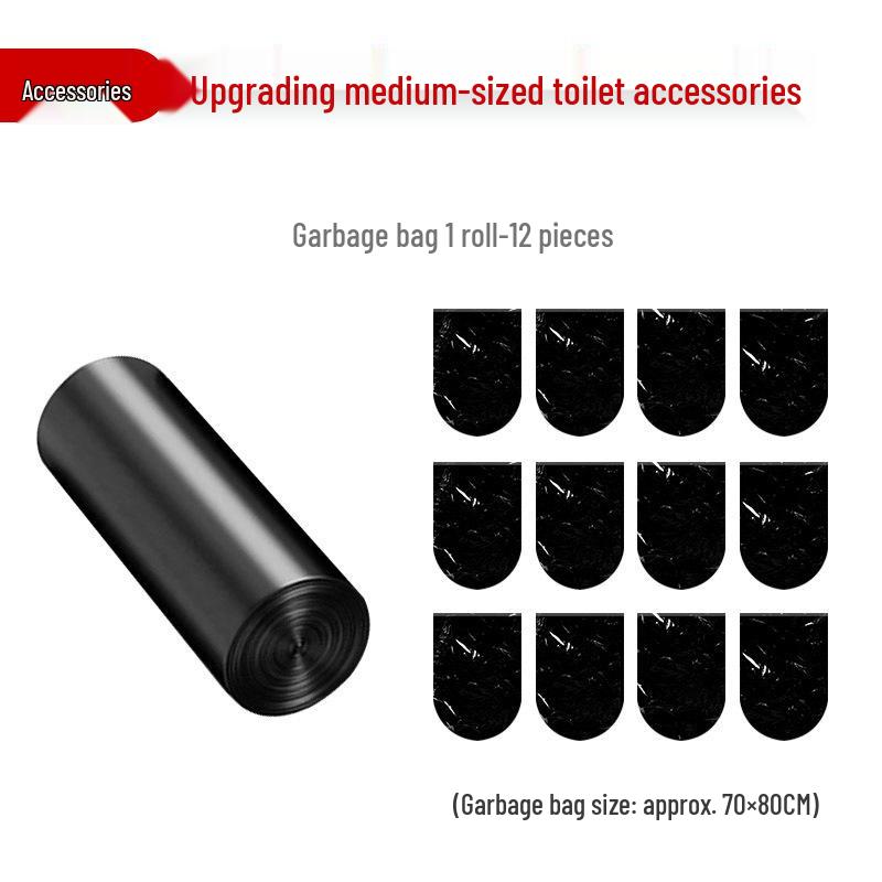 Folding Tent Supplies: Toilet Accessories & Trash Bag Solidifier