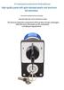 Zhuochao SZW26-32/D202.2YS 3-Speed Dual-Position Electronic Lock Switch