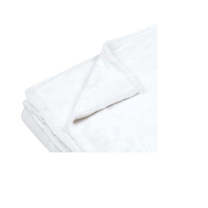 Plaid 180 x 220 cm Doudou Blanc