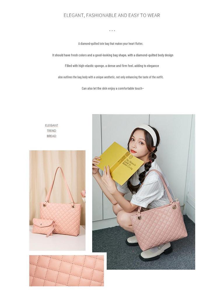 Women's 2022 Fashion Tote Bag Set: Versatile & Casual Handbags