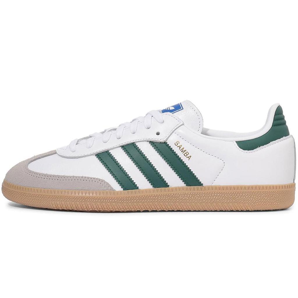 Adidas Samba OG Size Footwear, White/Green/Gum, IE3437, Japan, 27.5cm